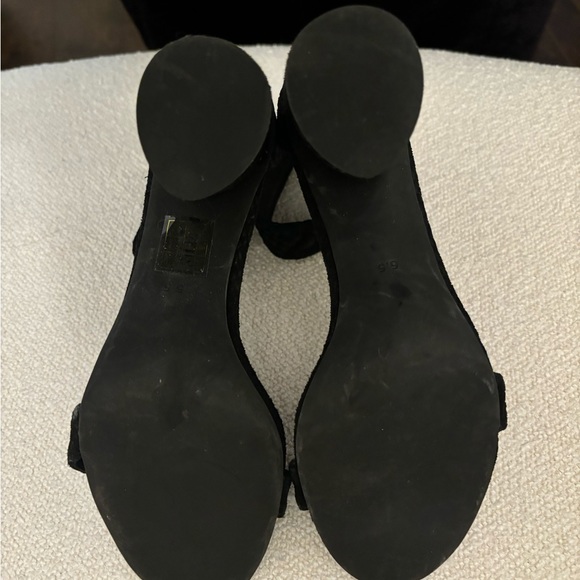 Jeffrey Campbell - Laura - Size 5.5 - Black Snake Block Heel - Picture 4 of 4